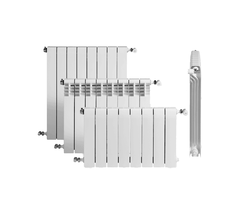 "Radiator de apă reversibil Baxi Dubal 45 cu 5 elemente" cu referința 194A15501 de la marca BAXI