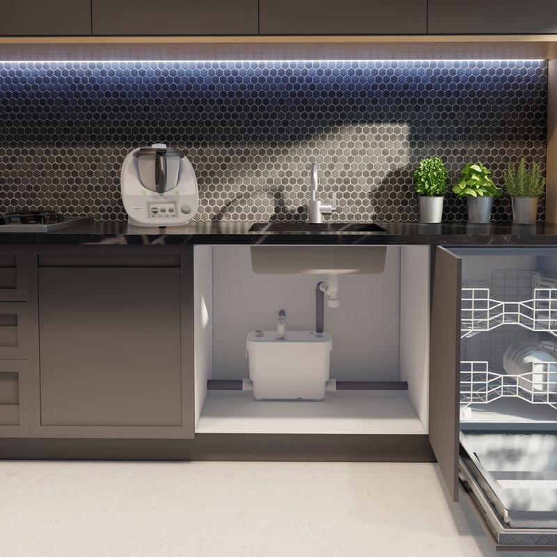 Pompă de evacuare SFA SANISPEED pentru utilizare intensă în bucătării și spălătorii cu referința 0101300 de la marca SFA SANITRIT