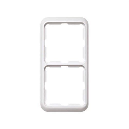 Frame for 2 elements white Simon 75 with reference 75620-30 from the brand SIMON