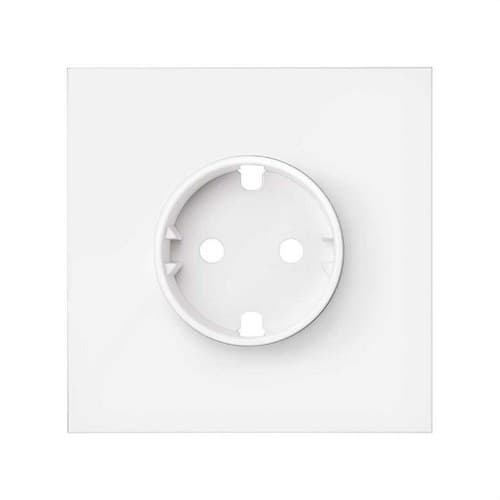Kit frontal pentru 1 element cu 1 priză schuko alb mat Simon 100 cu referința 10020105-230 de la marca SIMON