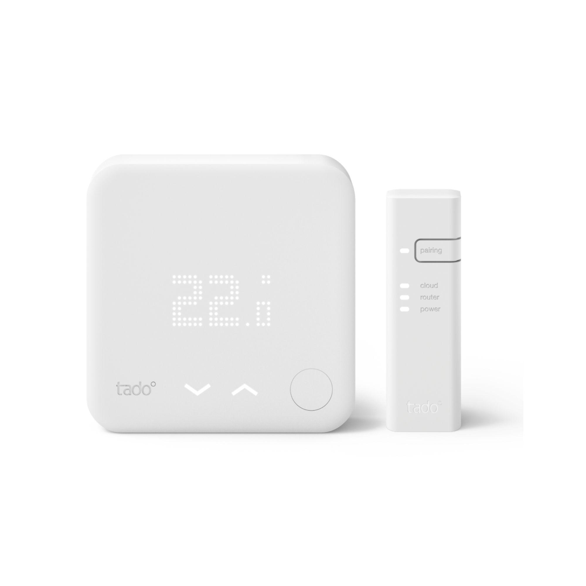 Termostat inteligent cu fir Tado V3+ - Kit de pornire cu referința ST KIT V3+ de la marca TADO