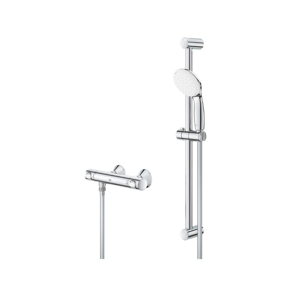 Set de duș termostatic 1/2" Grohe Grohtherm 500 crom cu referința 34796001 de la marca GROHE
