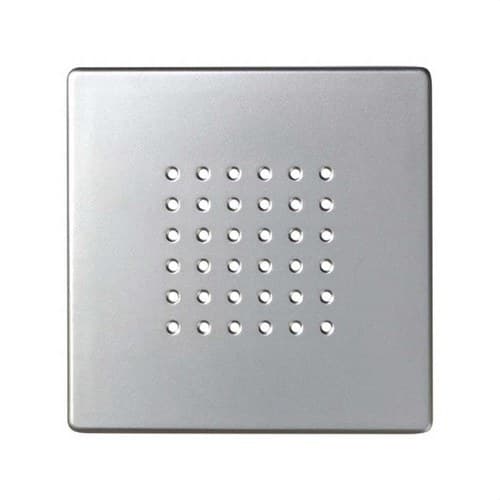 Placă pentru sonerie-difuzor de 2W aluminiu Simon 82 cu referința 82052-33 de la marca SIMON