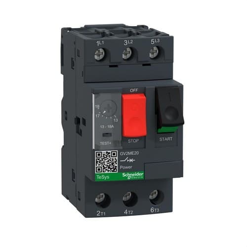 Diferențial magnetotermic 13-18A cu referința GV2ME20 de la marca SCHNEIDER ELECTRIC