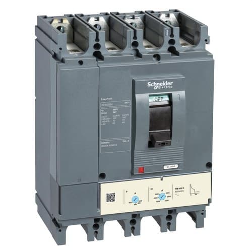 Întrerupător automat Easypact CVS630F TM600D - 4P/4R cu referința LV563312 de la marca SCHNEIDER ELECTRIC