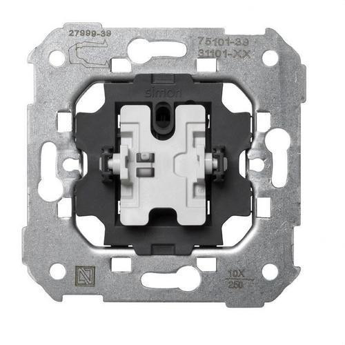 Întrerupător unipolar cu sistem de conectare rapidă Simon 75 cu referința 75101-39 de la marca SIMON