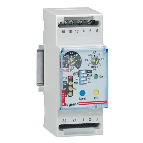 Releu diferențial 2 MODULE cu referința 026088 de la marca LEGRAND